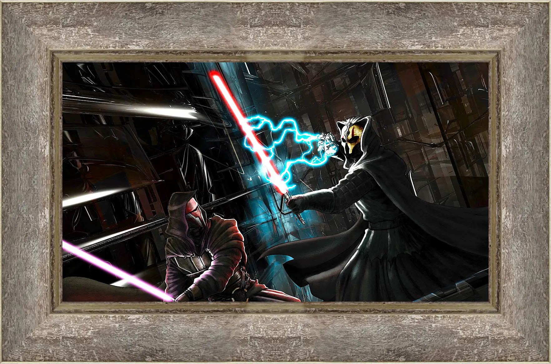 Картина в раме - star wars, knights of the old republic, darth revan