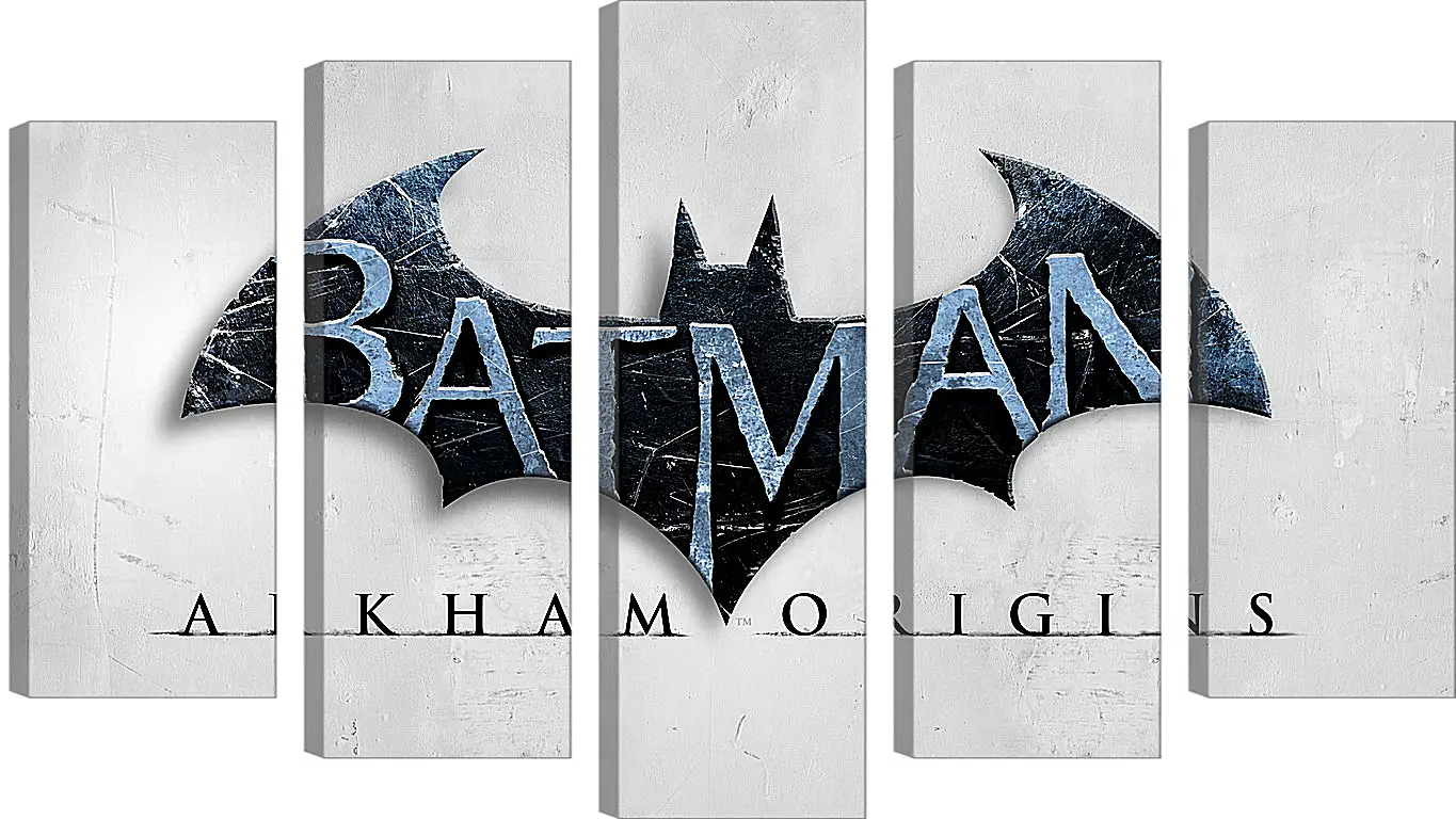 Модульная картина - batman arkham origins, wb games, splash damage