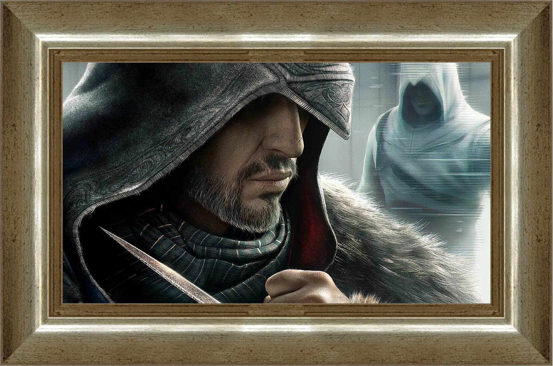 Картина в раме - assassins creed, desmond miles, hood
