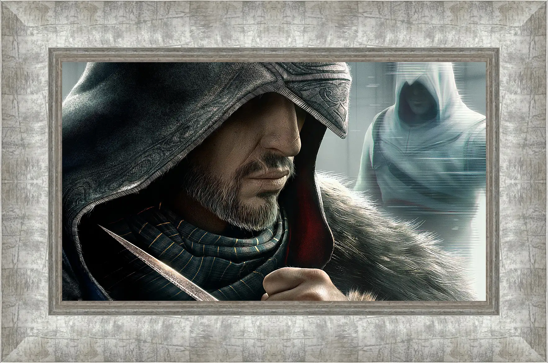 Картина в раме - assassins creed, desmond miles, hood
