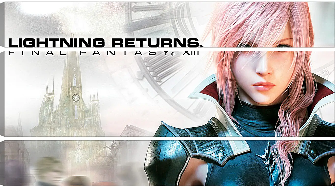 Модульная картина - lightning returns final fantasy xiii, lightning, novus partus
