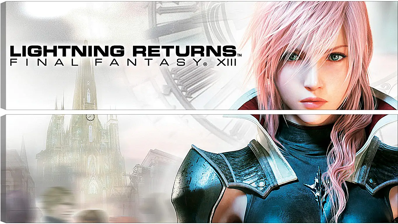 Модульная картина - lightning returns final fantasy xiii, lightning, novus partus
