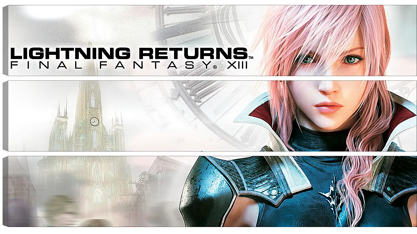 Модульная картина - lightning returns final fantasy xiii, lightning, novus partus
