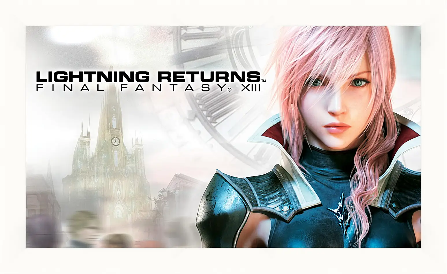 Картина в раме - lightning returns final fantasy xiii, lightning, novus partus
