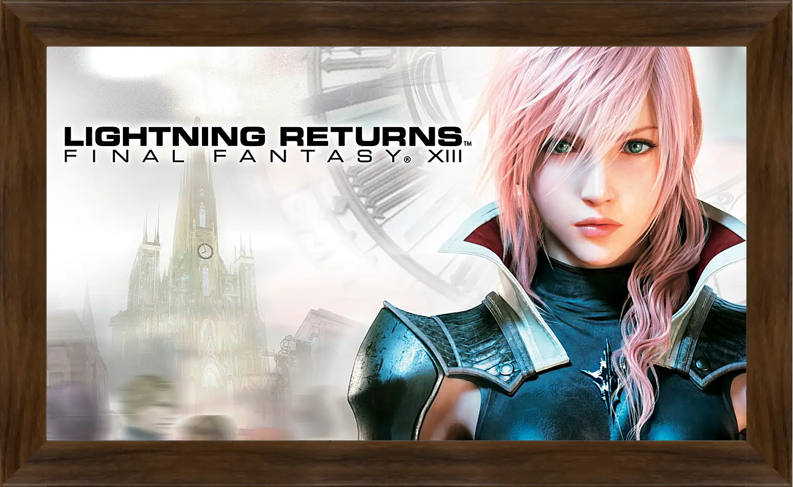 Картина в раме - lightning returns final fantasy xiii, lightning, novus partus
