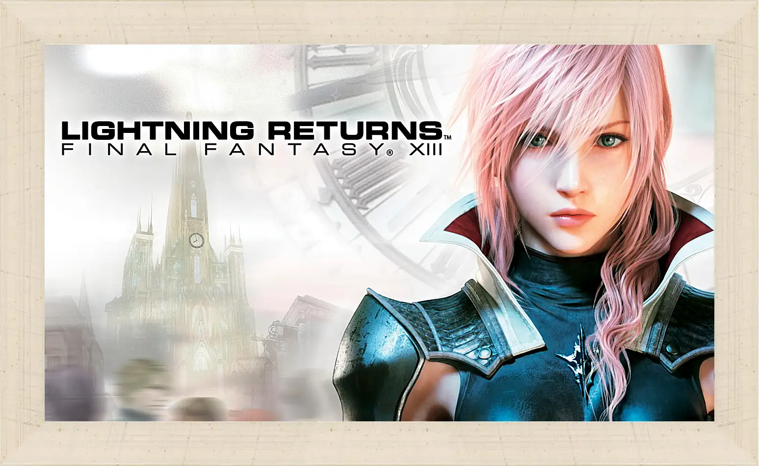 Картина в раме - lightning returns final fantasy xiii, lightning, novus partus
