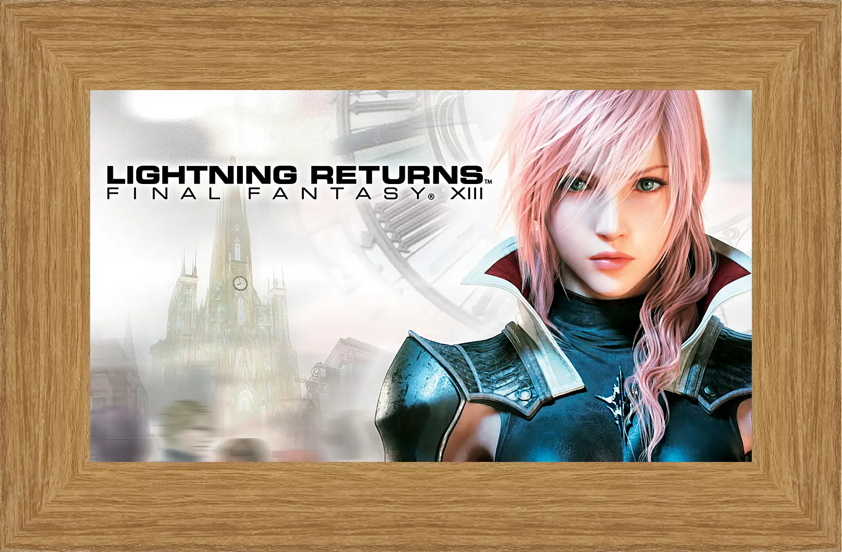 Картина в раме - lightning returns final fantasy xiii, lightning, novus partus
