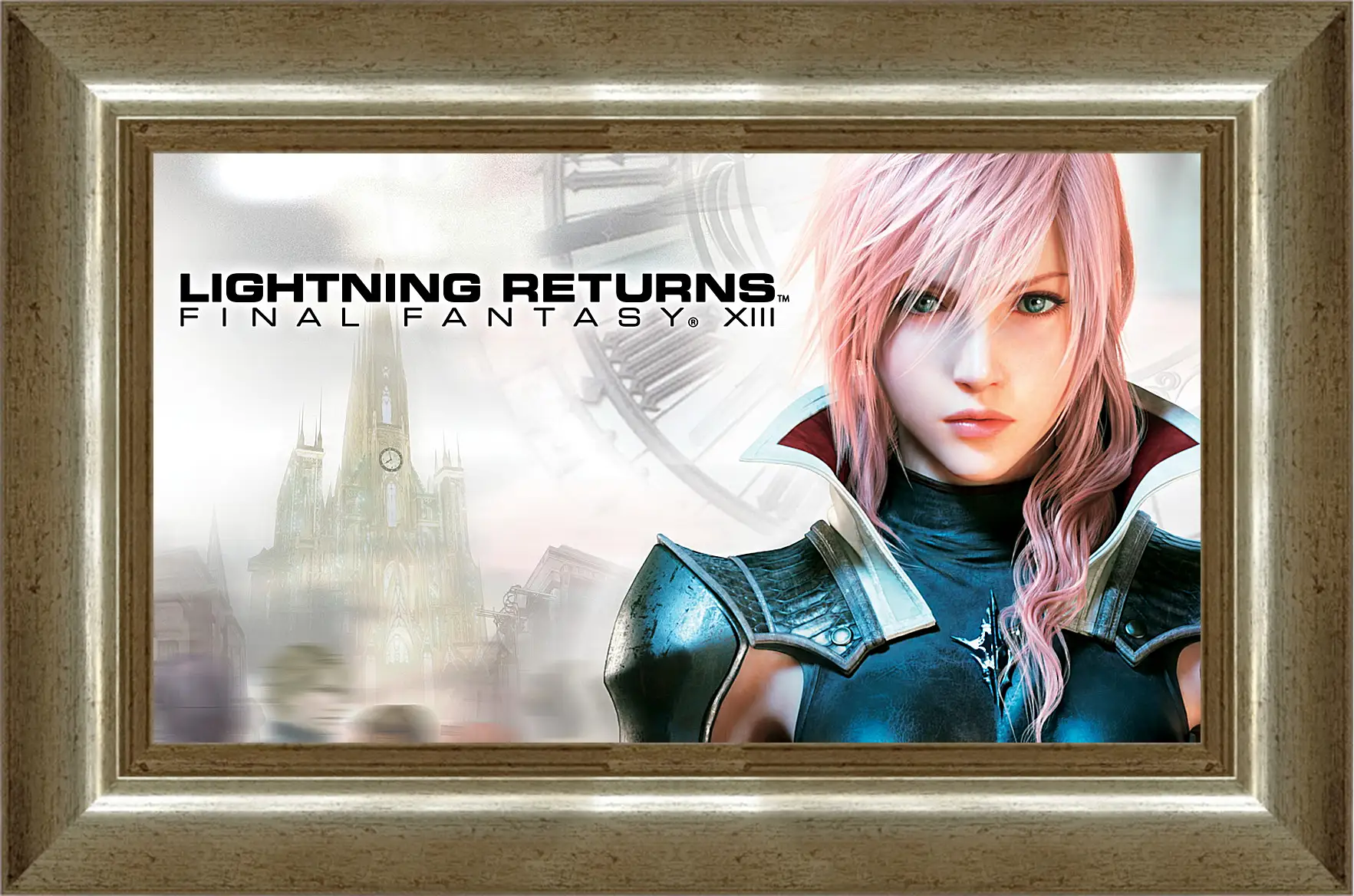 Картина в раме - lightning returns final fantasy xiii, lightning, novus partus
