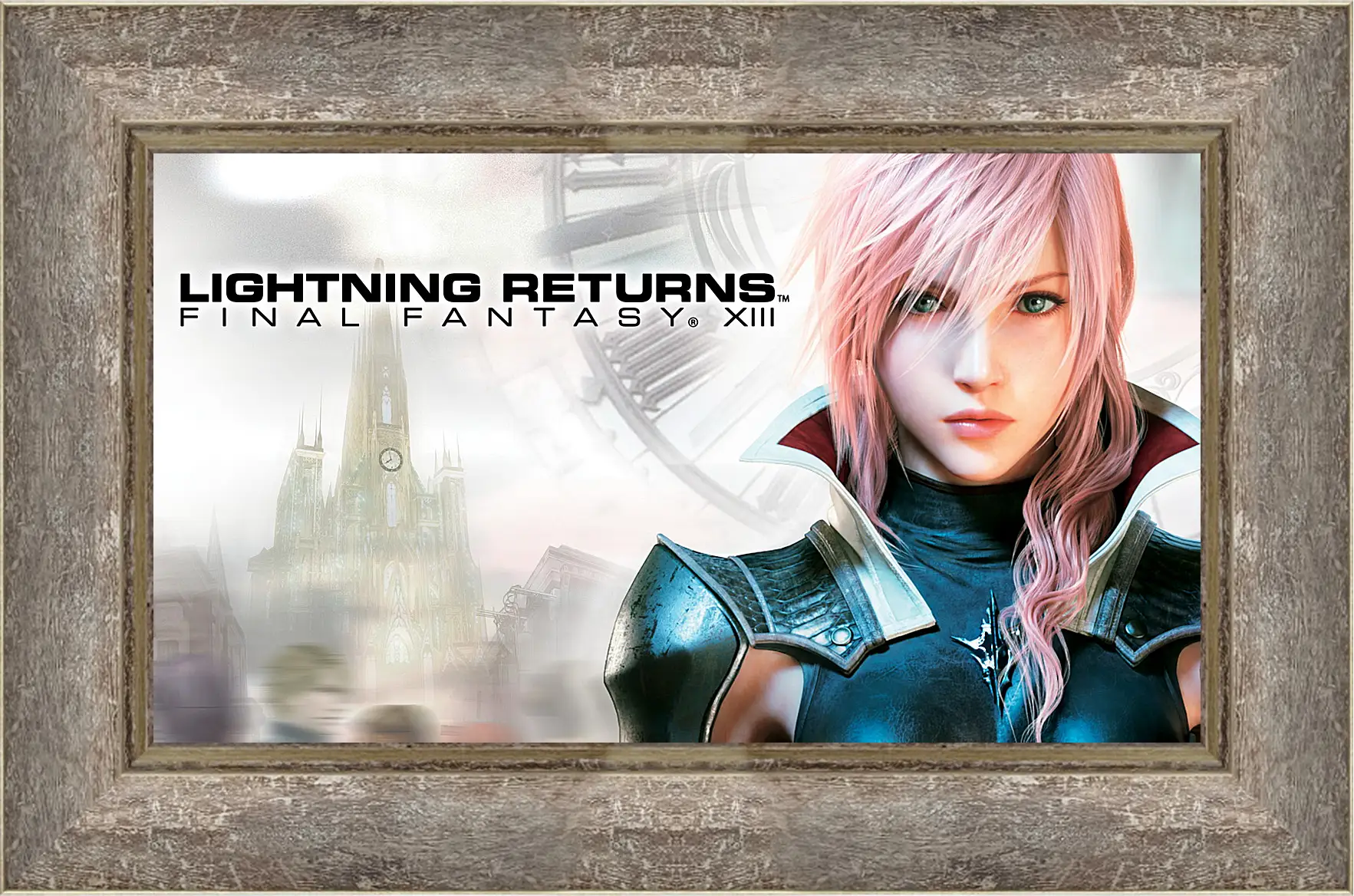 Картина в раме - lightning returns final fantasy xiii, lightning, novus partus
