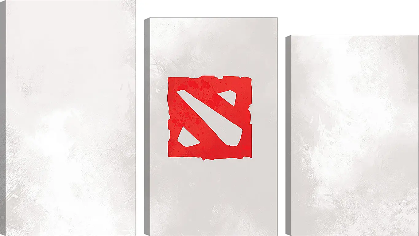 Модульная картина - dota 2, art, logo