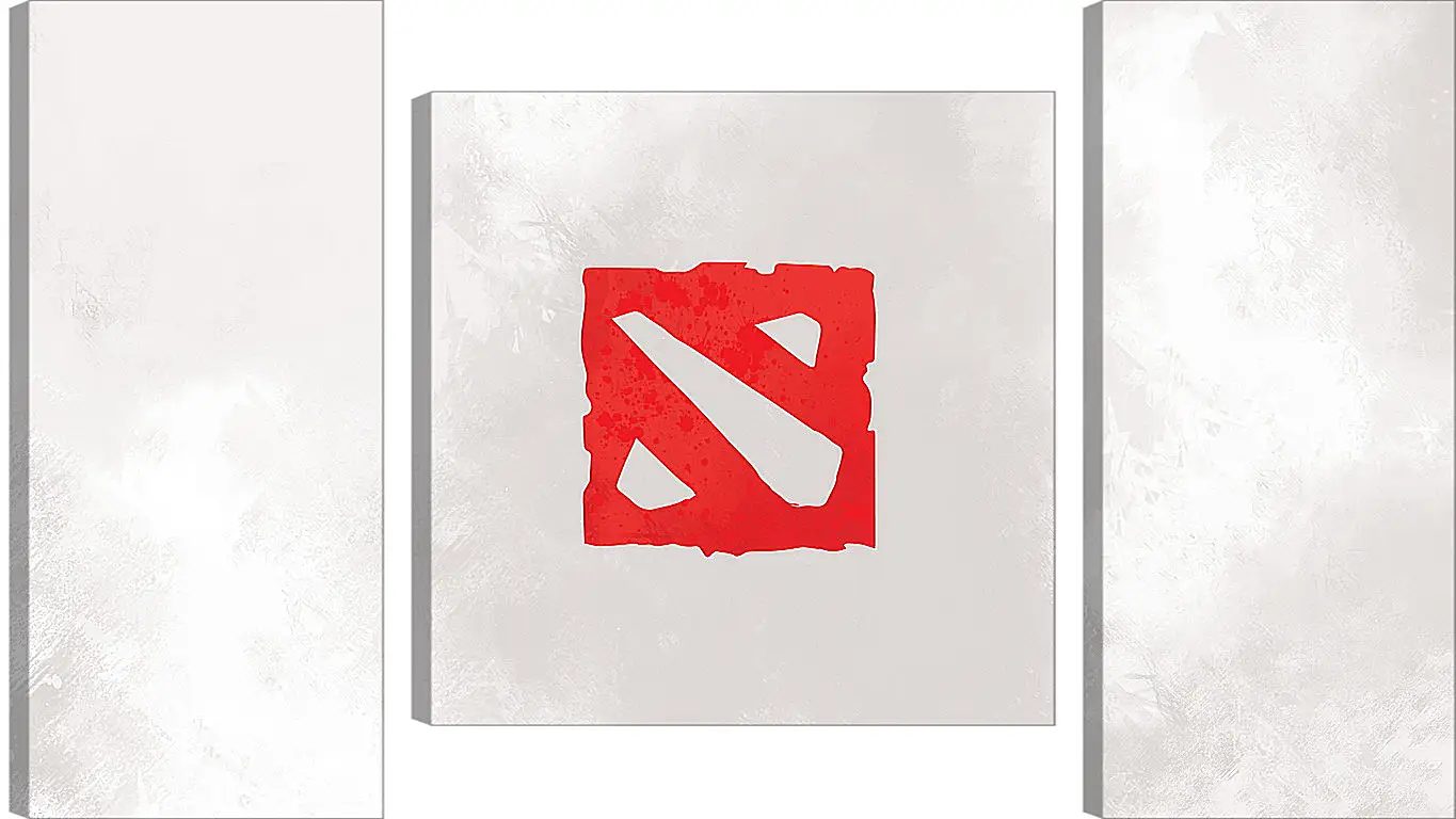 Модульная картина - dota 2, art, logo