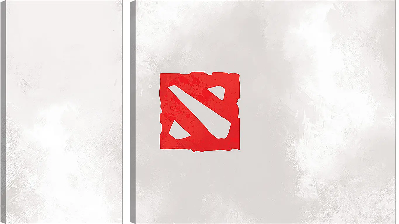 Модульная картина - dota 2, art, logo