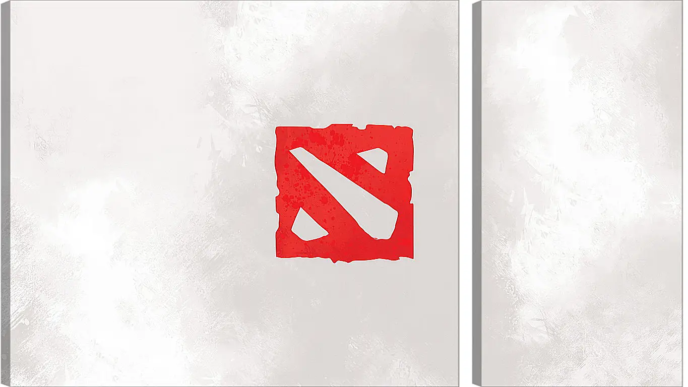 Модульная картина - dota 2, art, logo