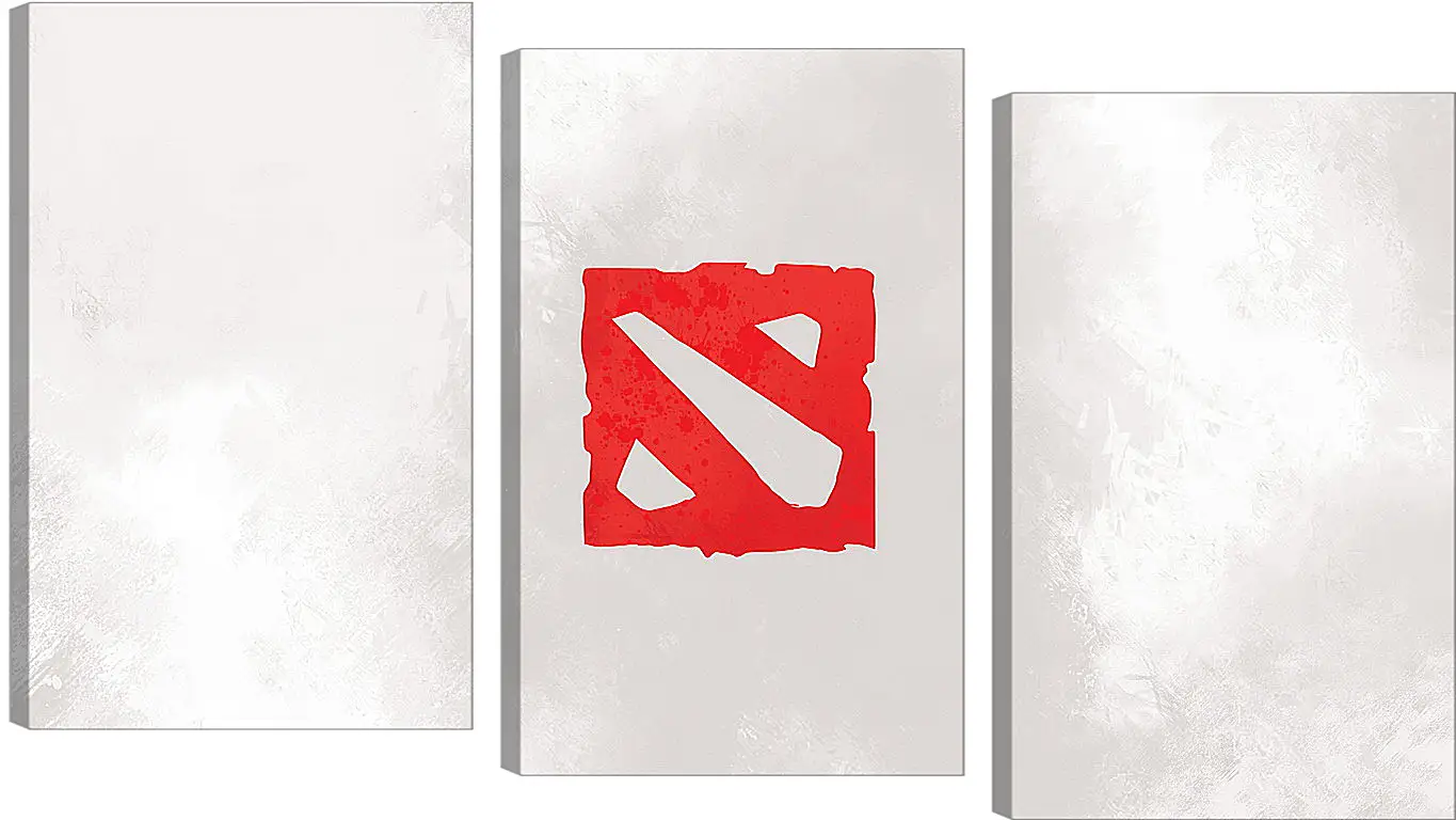 Модульная картина - dota 2, art, logo