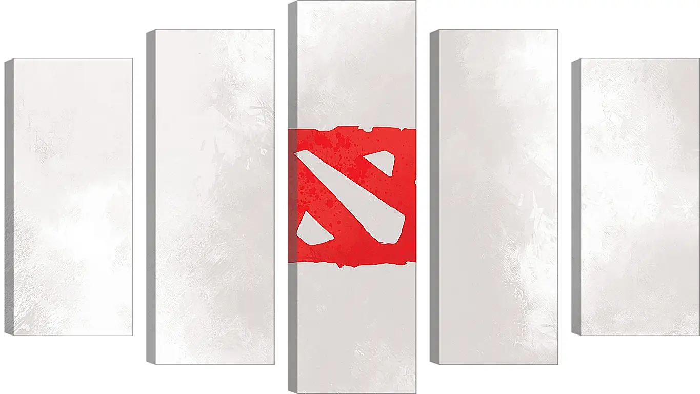 Модульная картина - dota 2, art, logo