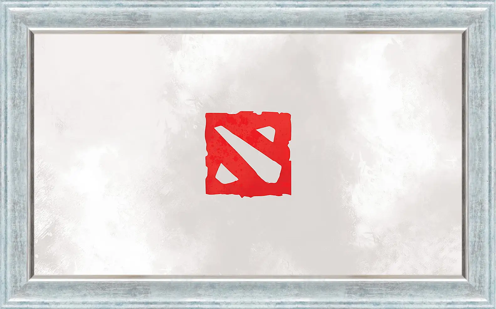 Картина в раме - dota 2, art, logo