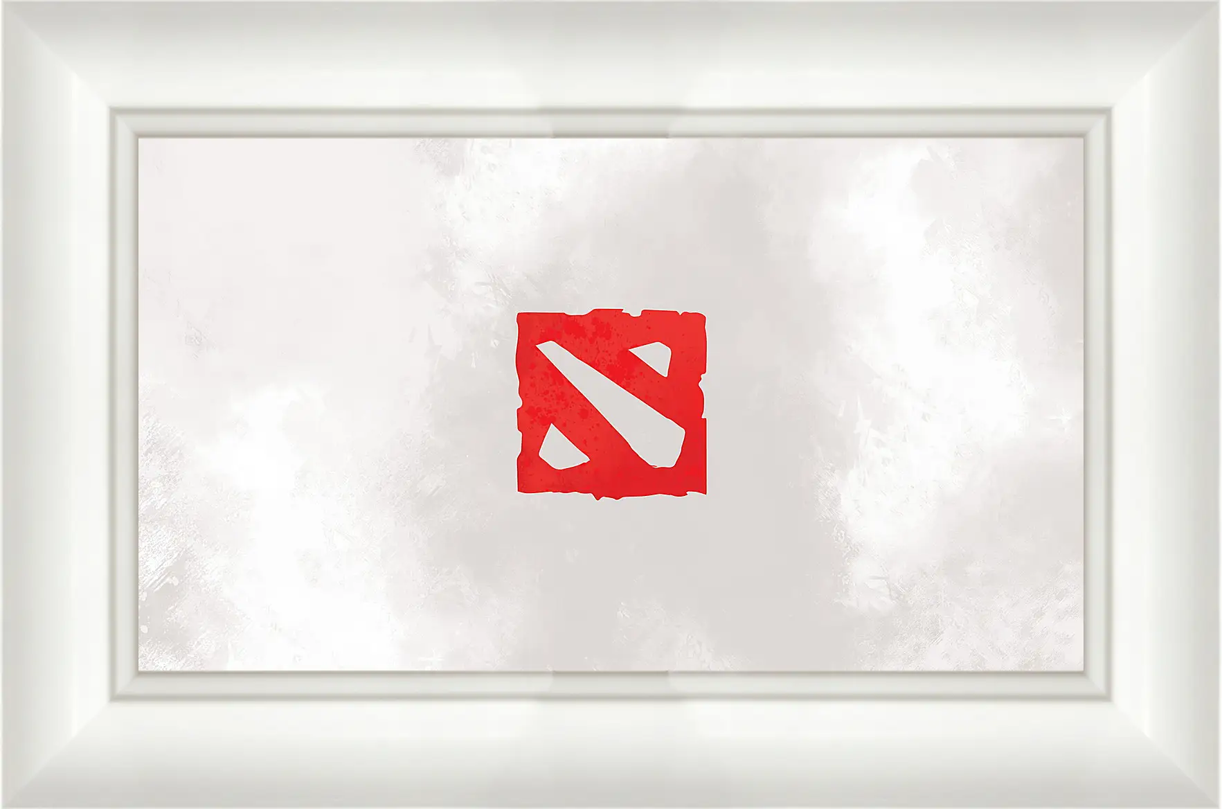 Картина в раме - dota 2, art, logo