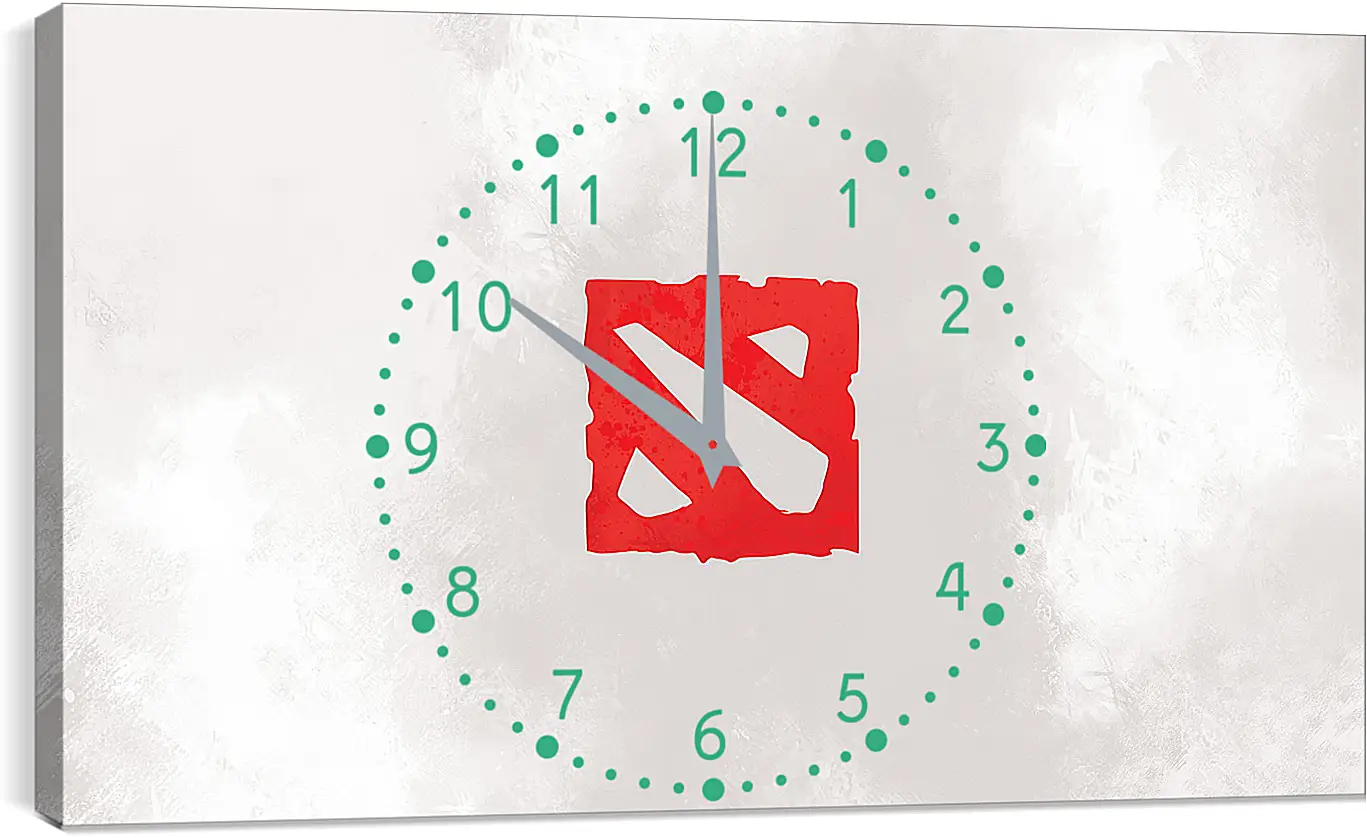 Часы картина - dota 2, art, logo