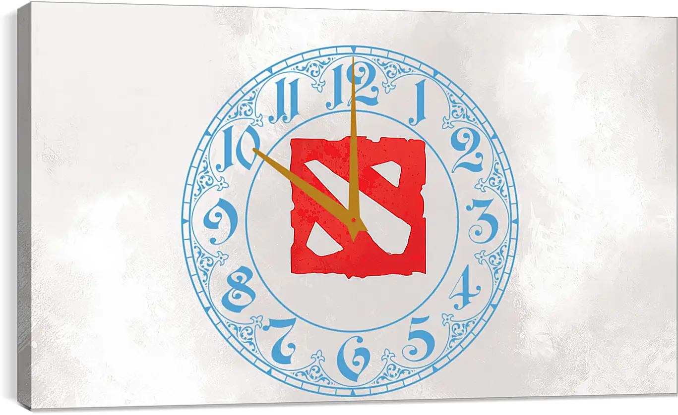 Часы картина - dota 2, art, logo