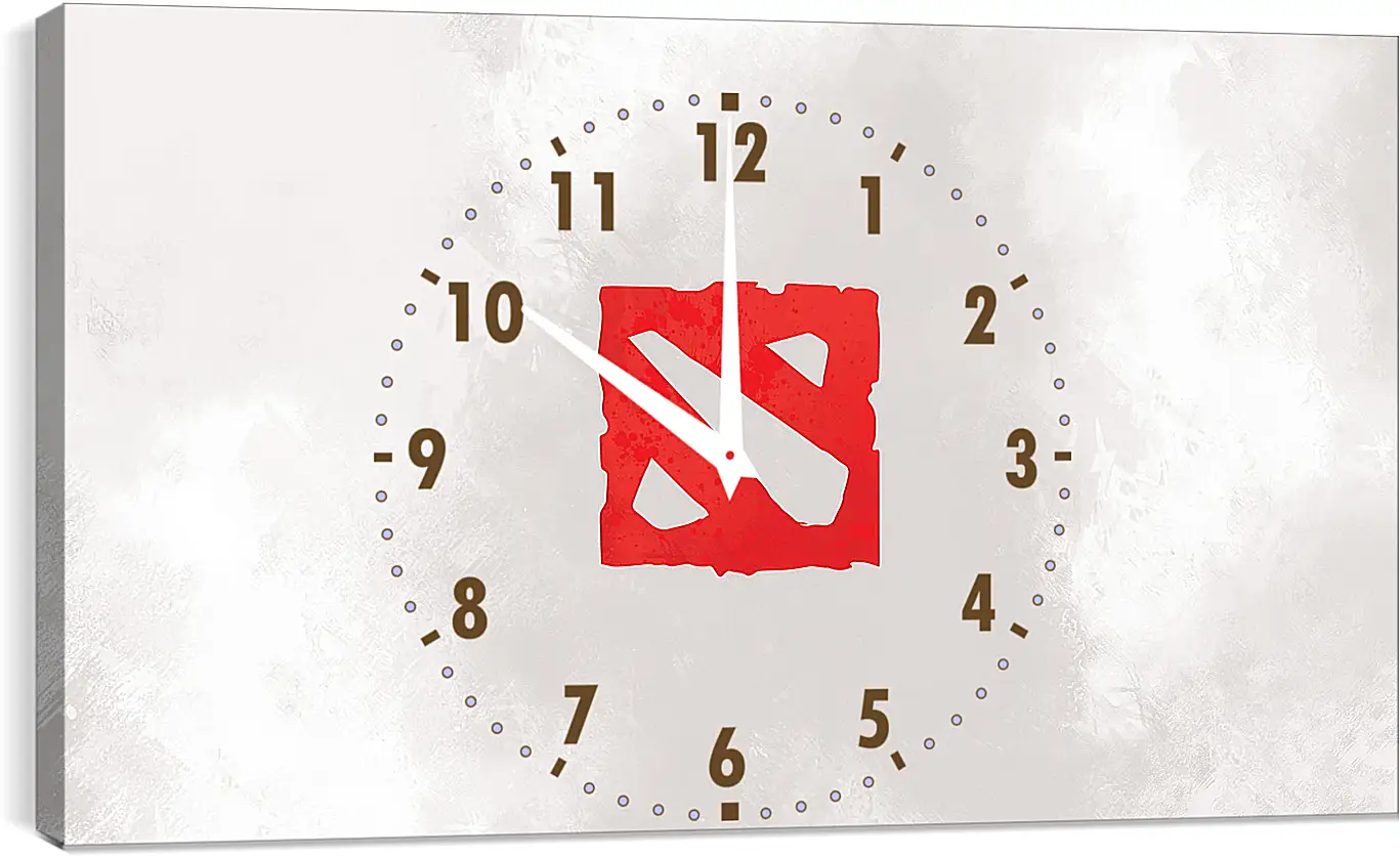 Часы картина - dota 2, art, logo