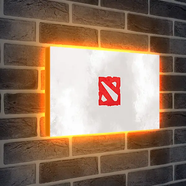 Лайтбокс световая панель - dota 2, art, logo