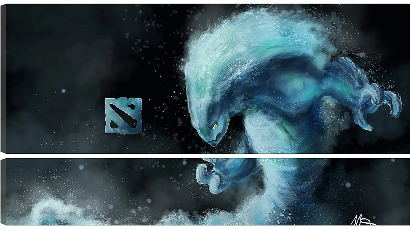 Модульная картина - morphling, dota 2, art