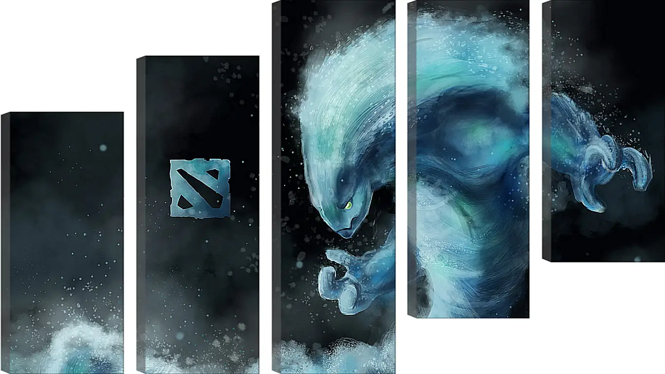 Модульная картина - morphling, dota 2, art