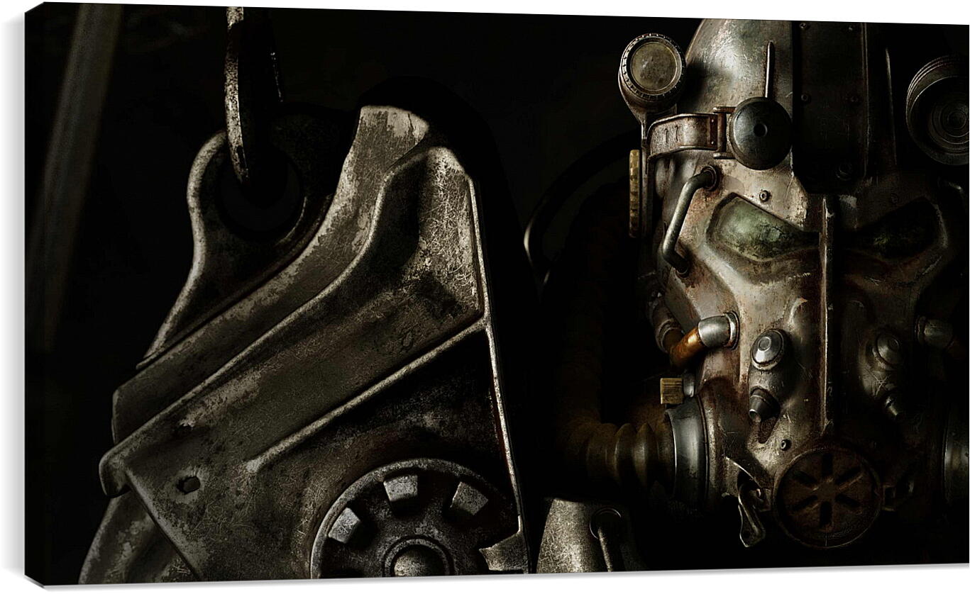 Постер и плакат - fallout 4, paladin, armor