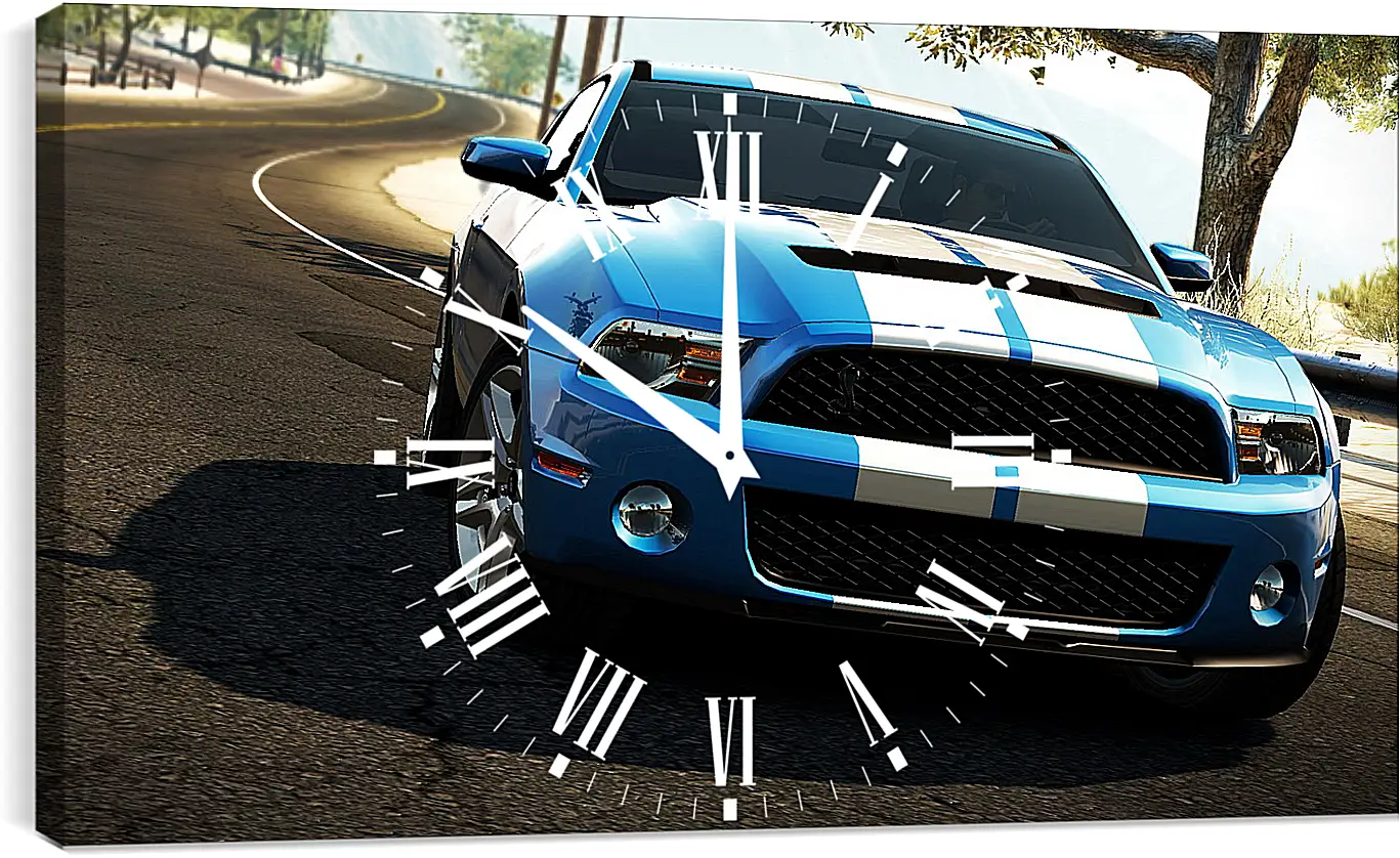 Часы картина - need for speed hot pursuit, car, road
