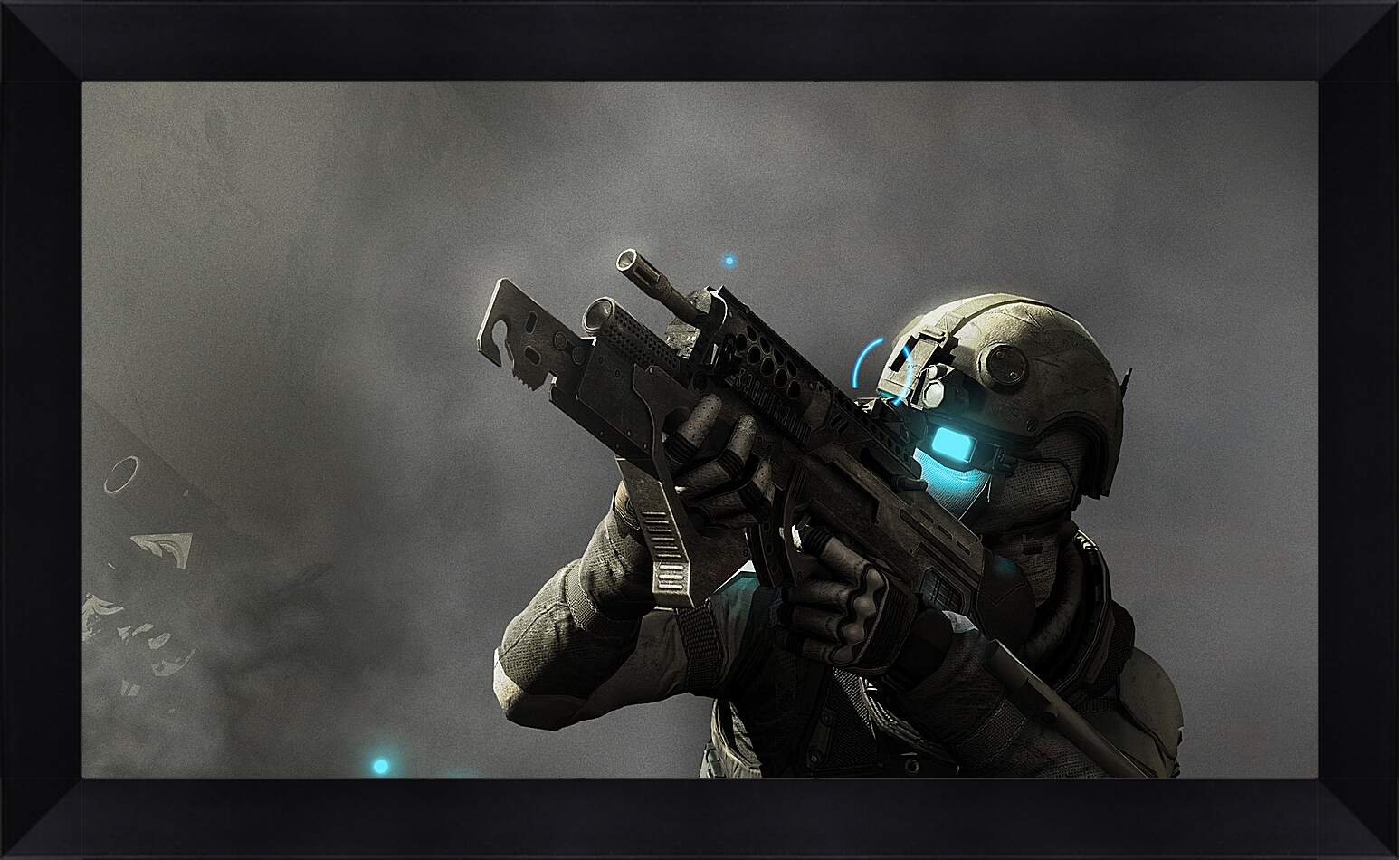 Картина в раме - tom clancys ghost recon future soldier, soldiers, machine
