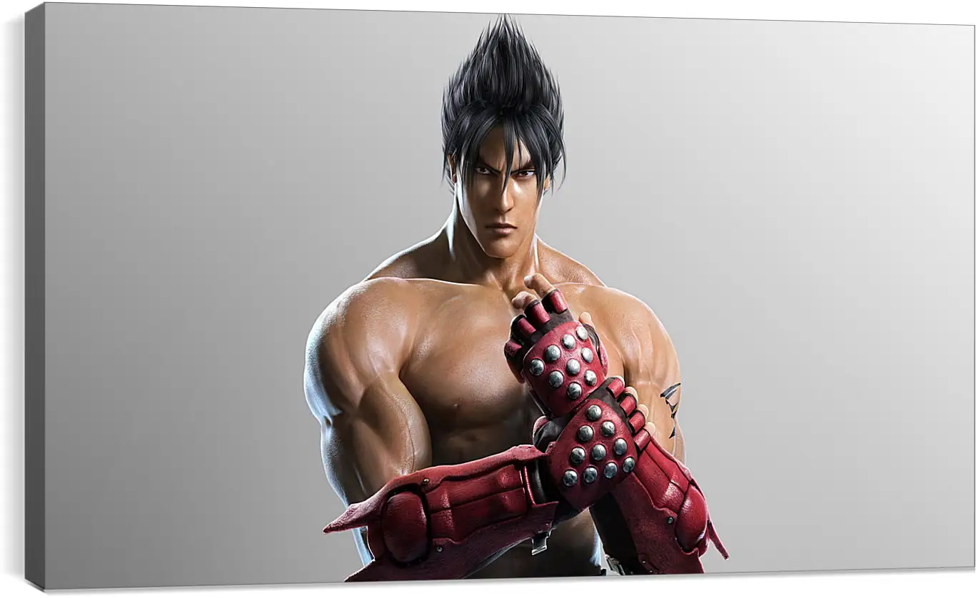 Постер и плакат - jin kazama, tekken, game
