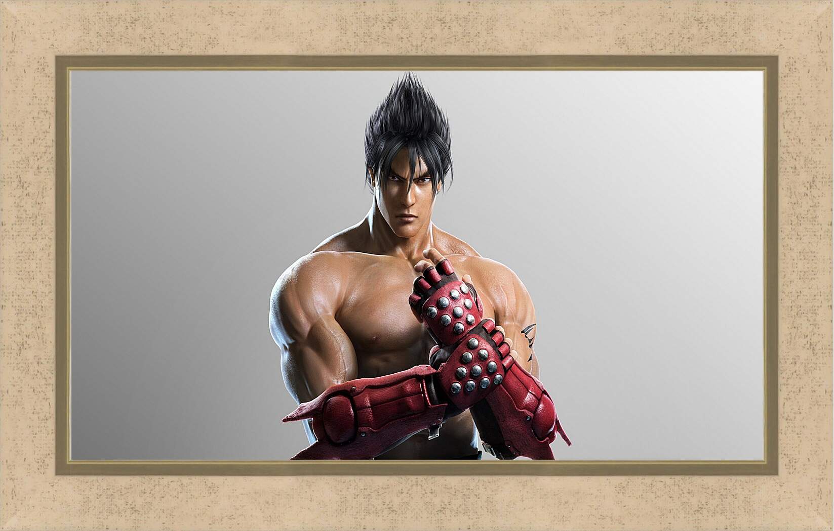 Картина в раме - jin kazama, tekken, game
