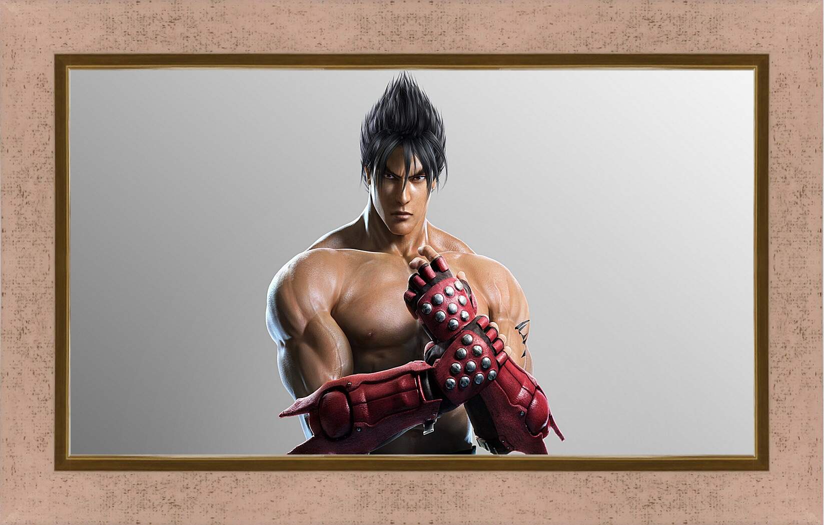 Картина в раме - jin kazama, tekken, game
