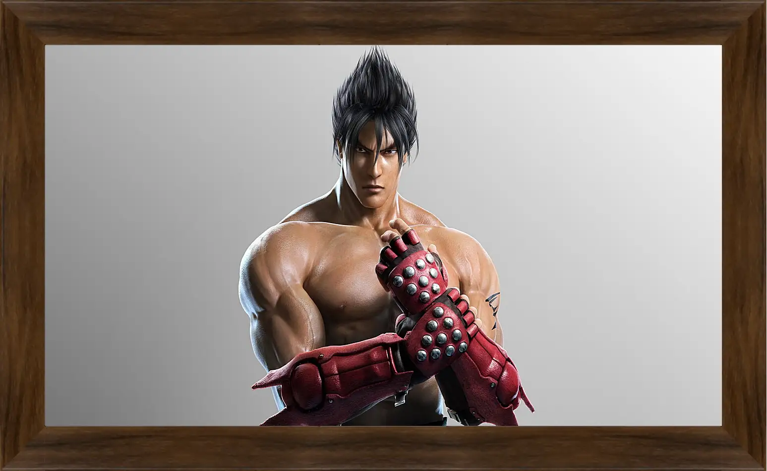 Картина в раме - jin kazama, tekken, game
