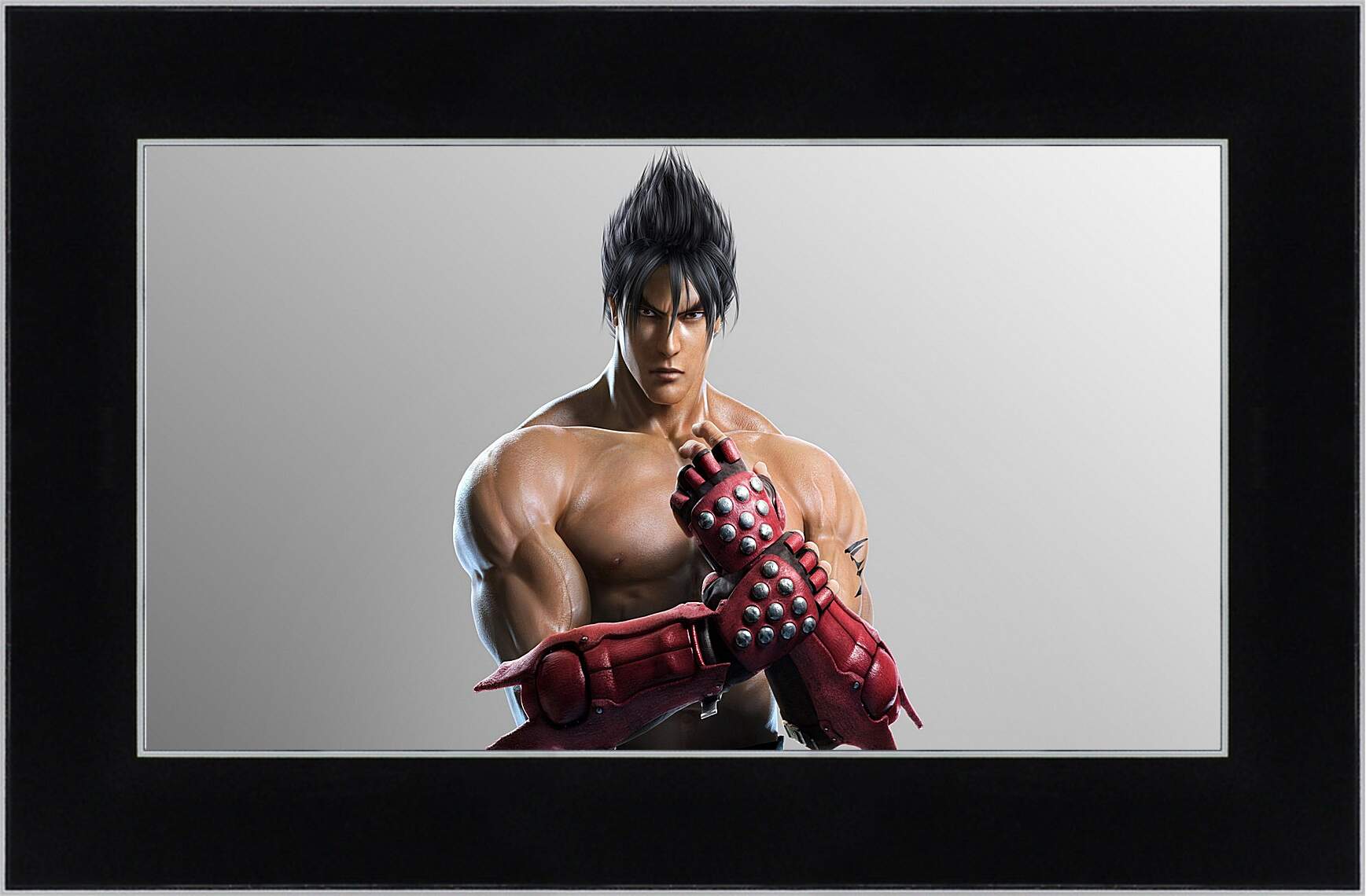 Картина в раме - jin kazama, tekken, game
