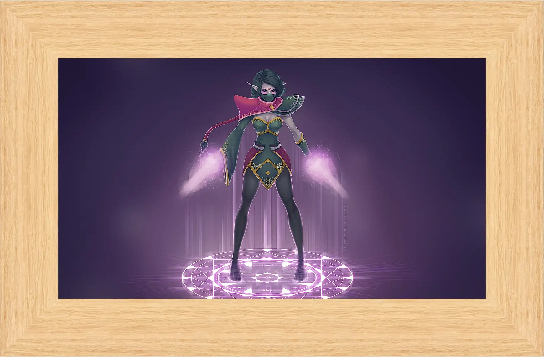 Картина в раме - lanaya, templar assassin, dota 2