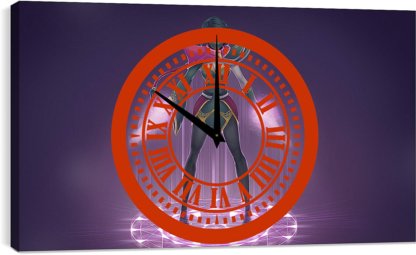 Часы картина - lanaya, templar assassin, dota 2