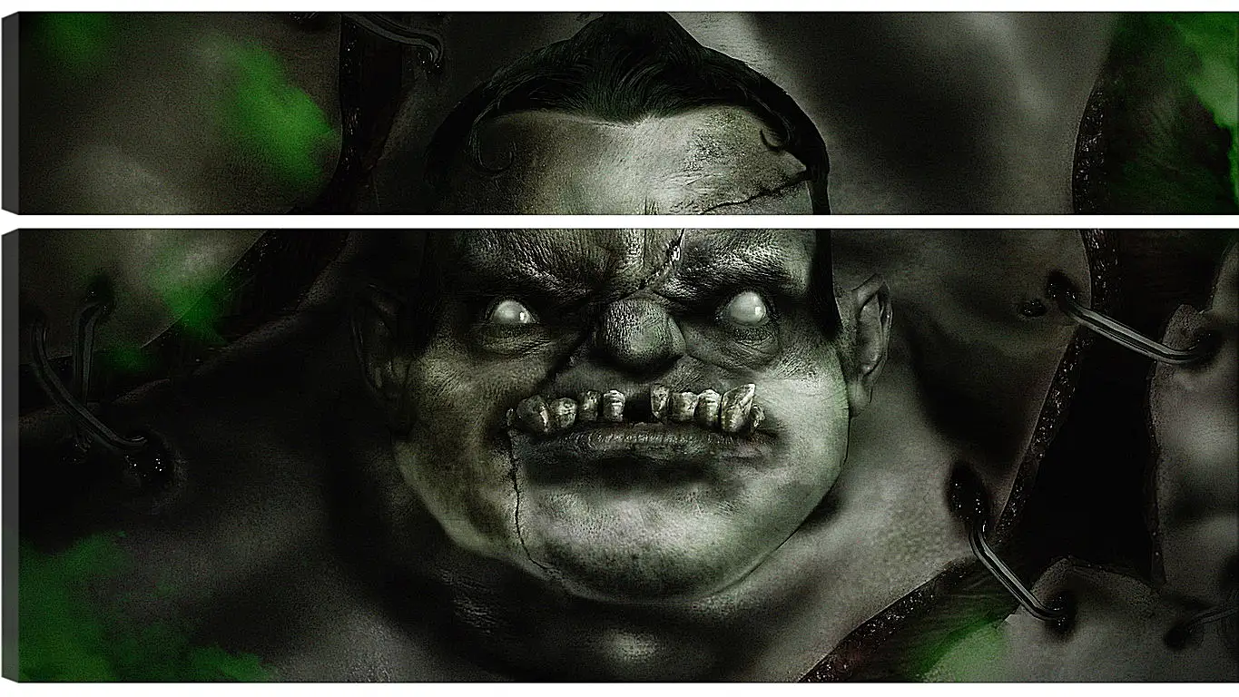 Модульная картина - pudge, butcher, dota 2