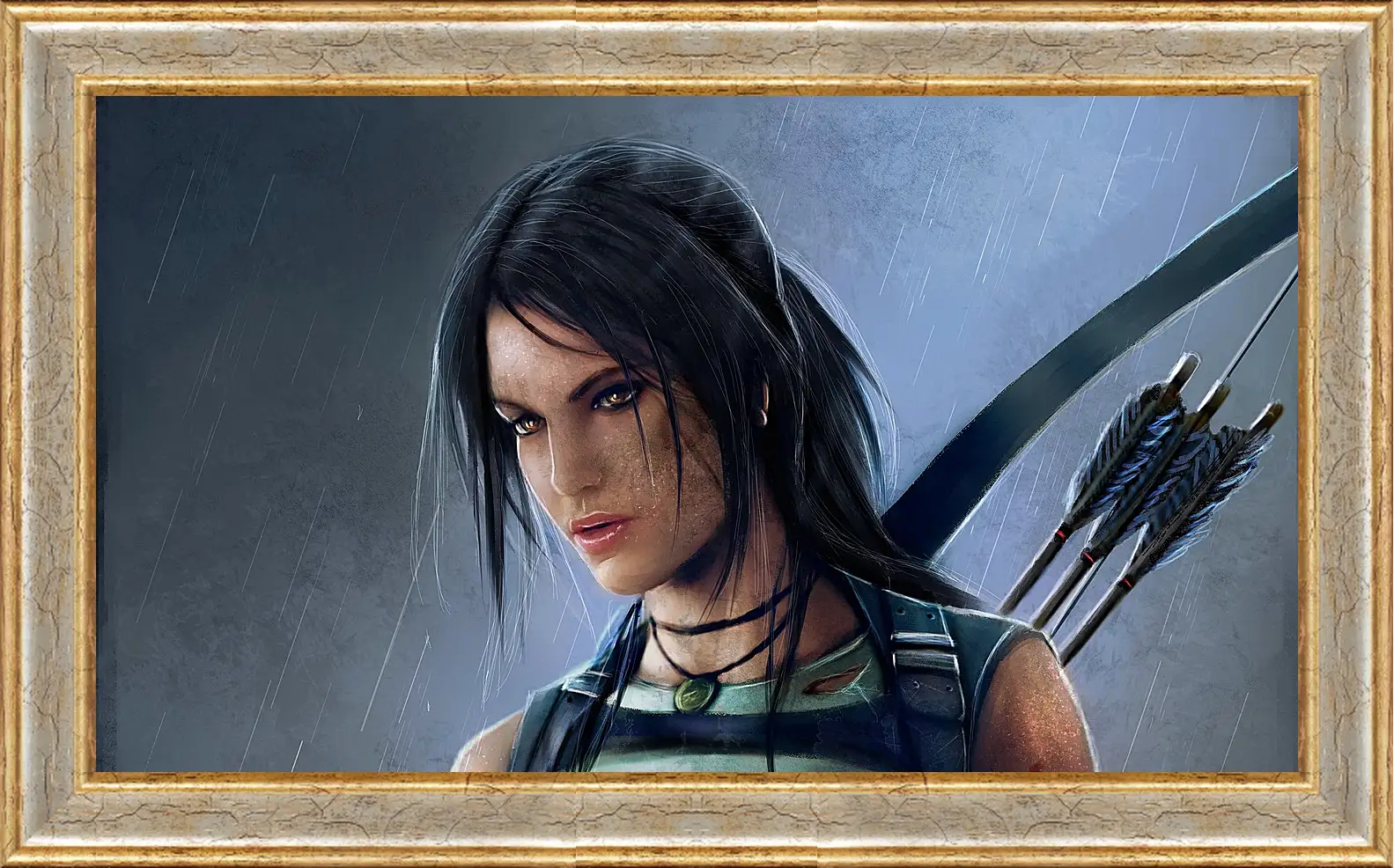 Картина в раме - tomb raider, reborn, lara croft