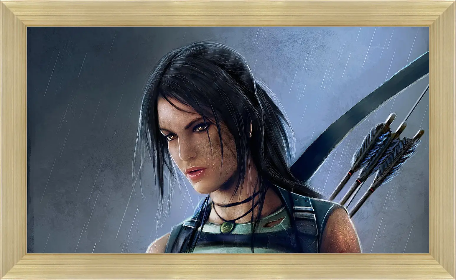 Картина в раме - tomb raider, reborn, lara croft