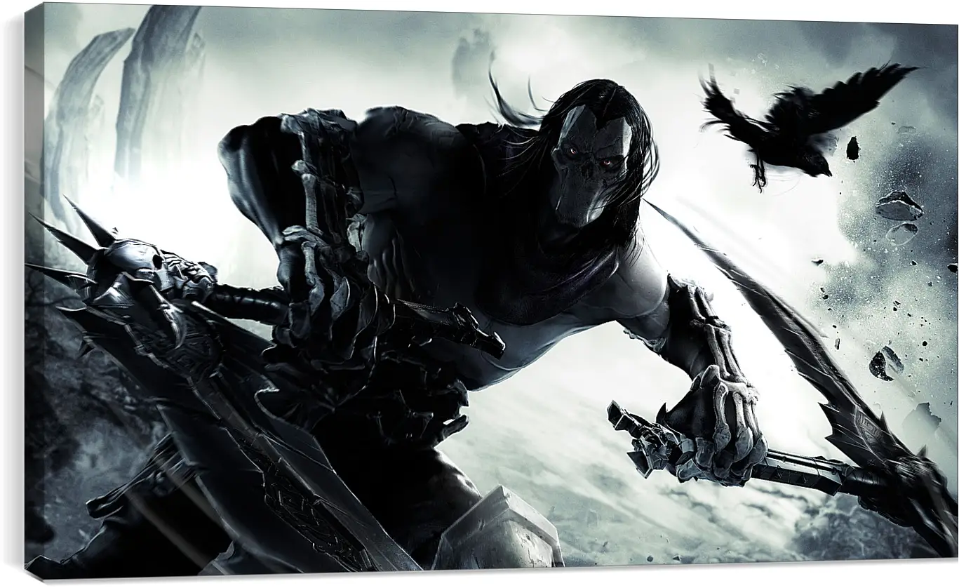 Постер и плакат - darksiders ii, apocalypse, death
