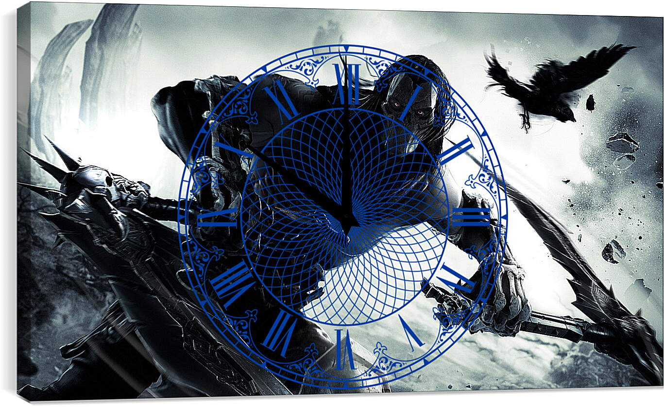 Часы картина - darksiders ii, apocalypse, death

