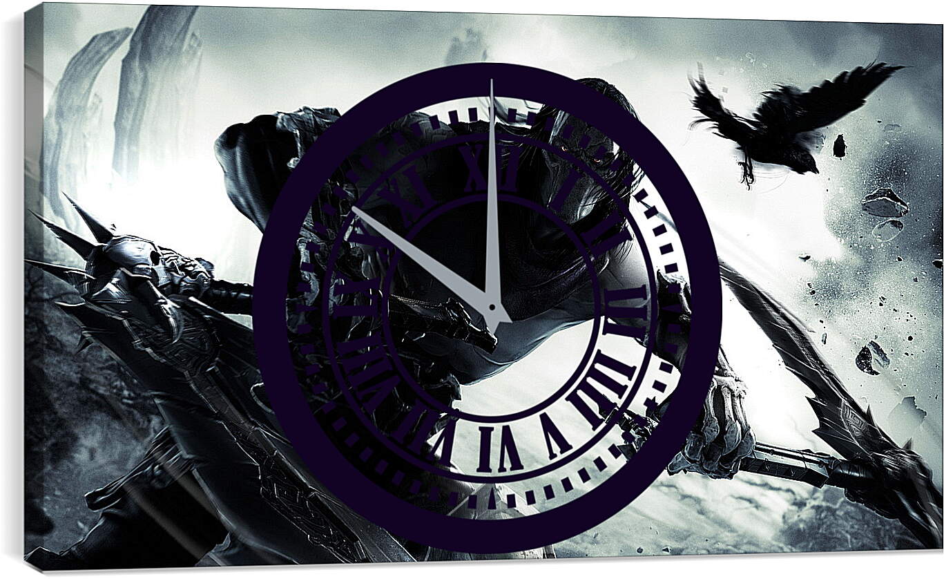 Часы картина - darksiders ii, apocalypse, death
