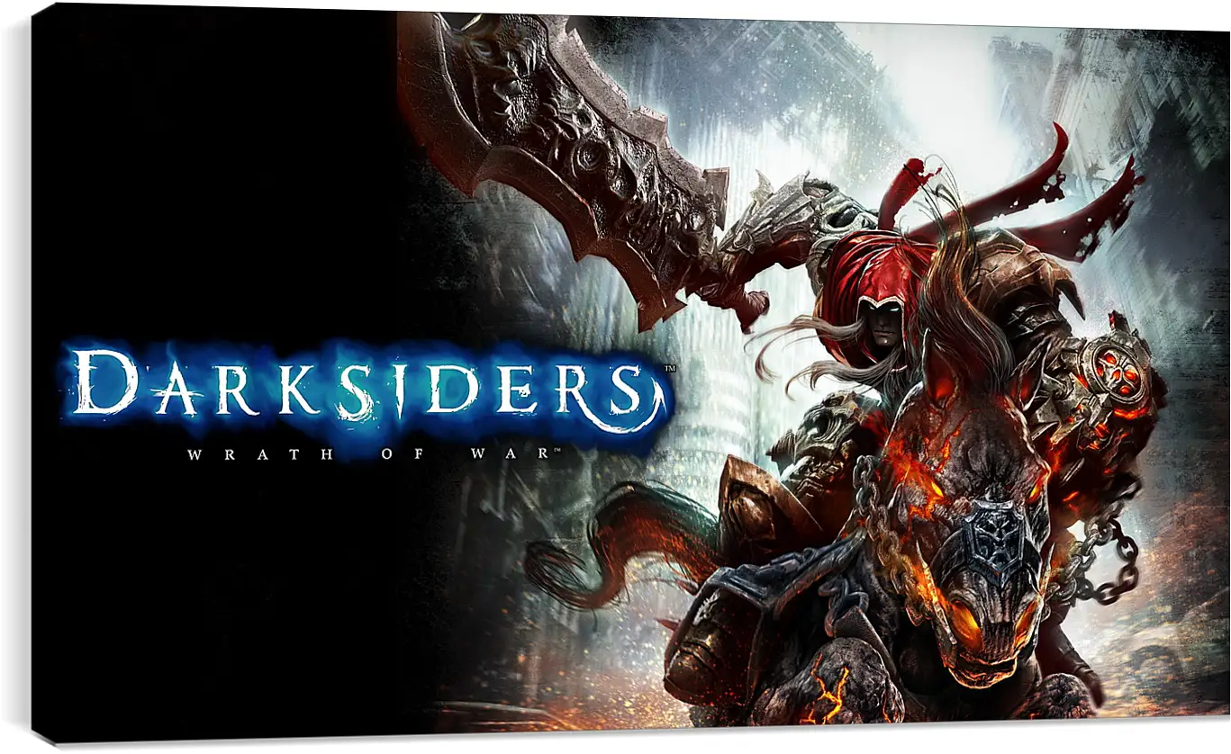 Постер и плакат - darksiders wrath of war, war, horse
