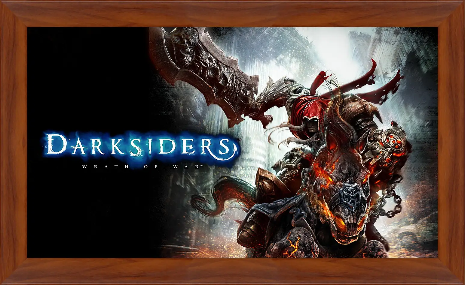 Картина в раме - darksiders wrath of war, war, horse
