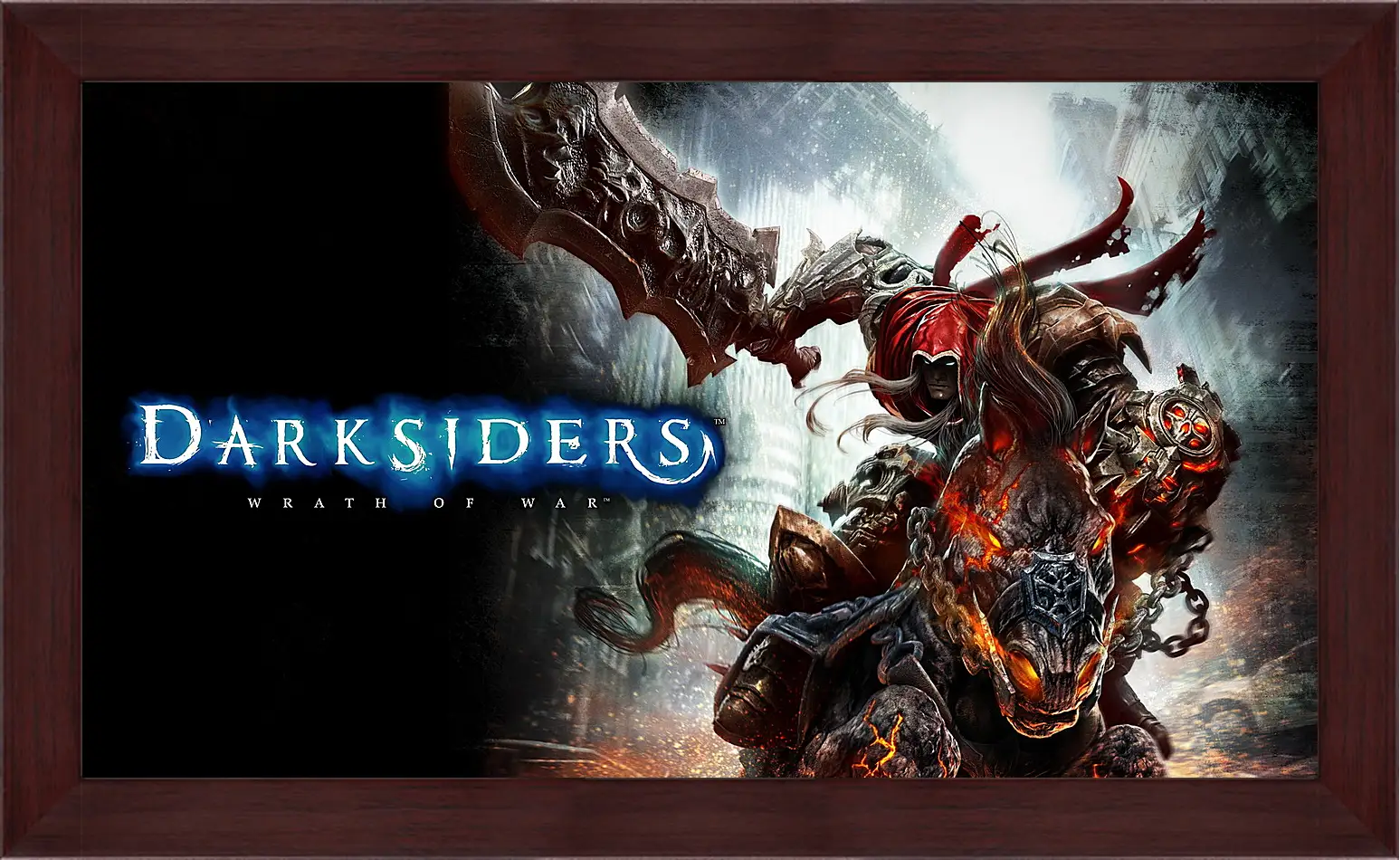 Картина в раме - darksiders wrath of war, war, horse
