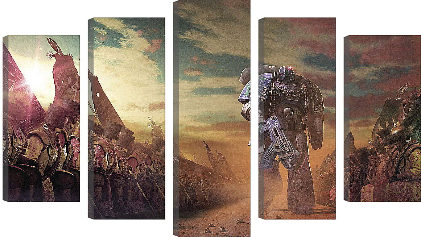 Модульная картина - warhammer 40000, alpha legion, game

