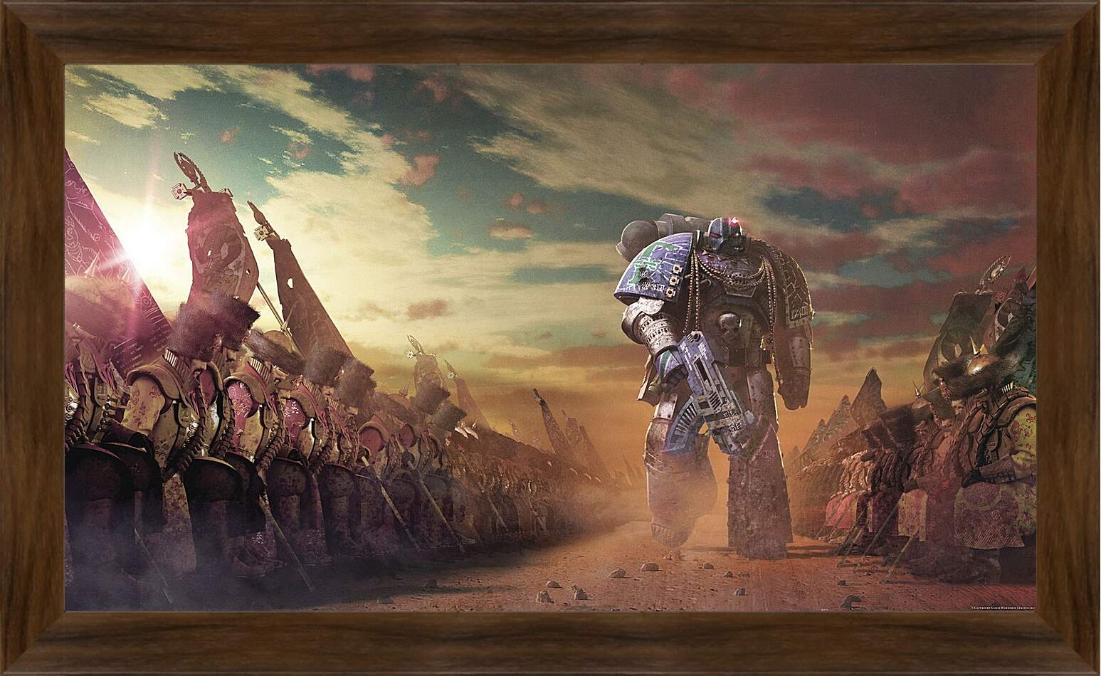 Картина в раме - warhammer 40000, alpha legion, game

