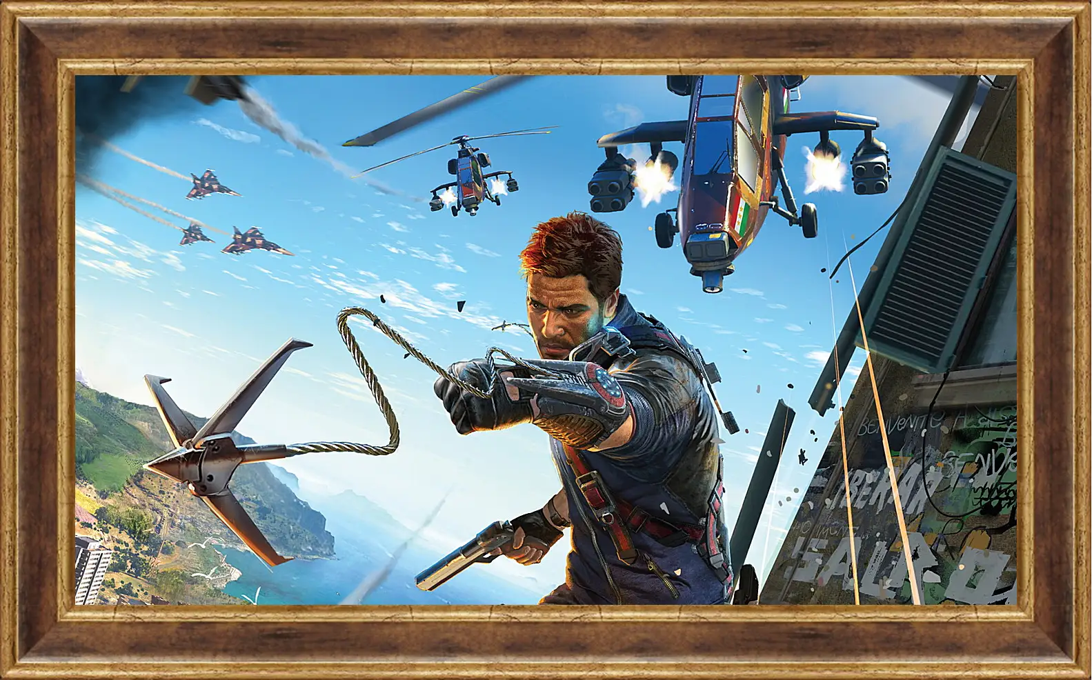 Картина в раме - just cause 3, just cause, rico rodriguez
