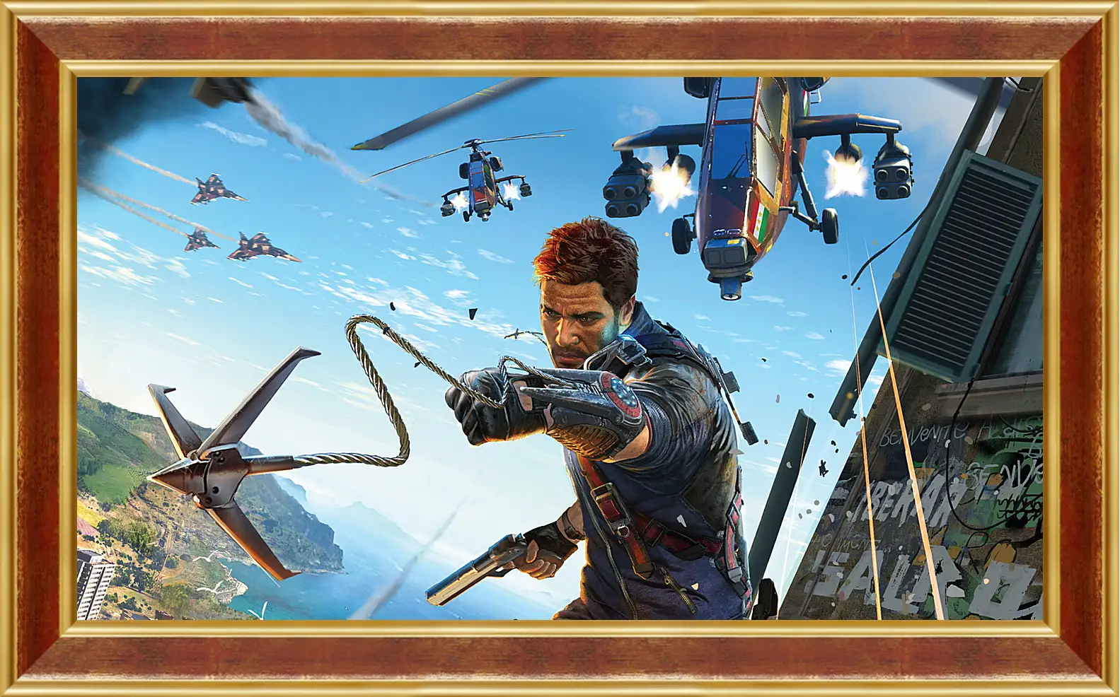 Картина в раме - just cause 3, just cause, rico rodriguez
